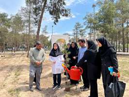 کاشت نهال در راستای حمایت از جوانی جمعیت و ترویج فرزند آوری